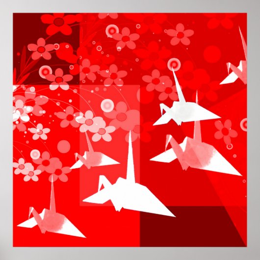 折り紙日本のポスター ポスター (正面)