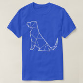 折り紙犬の親ギフト Tシャツ (デザイン正面)