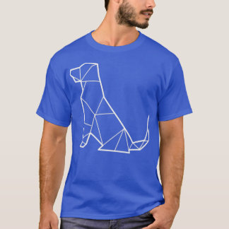 折り紙犬の親ギフト Tシャツ