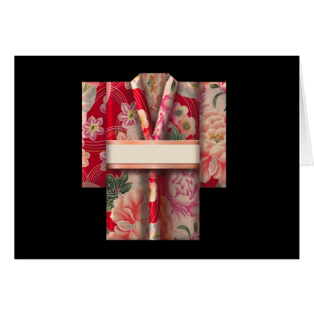 折り紙着物 (正面横)