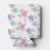 折り紙紙クレーンアンドフラワーズクーラーボックス 缶クーラー (裏面)