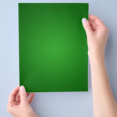 折り紙紙グリーンブラックカスタマイズ可能なホビーアート チラシ (手)