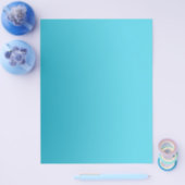 折り紙紙シアンブラックカスタマイズ可能なホビーアート チラシ (シングル)