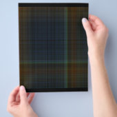 折り紙紙ダークプレイドカスタマイズ可能なホビーアート チラシ (手)