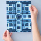 折り紙紙ブルーズカスタマイズホビーアート チラシ (手)