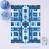 折り紙紙ブルーズカスタマイズホビーアート チラシ (シングル)