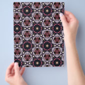 折り紙紙マルーングレーカスタマイズ可能なホビーアート チラシ (手)