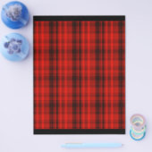 折り紙紙レッドプレイドカスタマイズ可能なホビーアート チラシ (シングル)