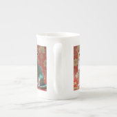 折り紙紙猫 ボーンチャイナマグカップ (裏面)