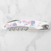 折り紙紙鶴と花 ソムリエナイフ (裏面)