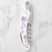 折り紙紙鶴と花 ソムリエナイフ (裏面)