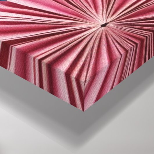 折り紙花 キャンバスプリント (コーナー (底面))