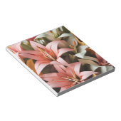 折り紙芸術開花のエレガンス：ユリの交響曲 ノートパッド (アングル)