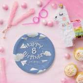 折り紙飛行機 子供 誕生日 ペーパープレート (パーティー)