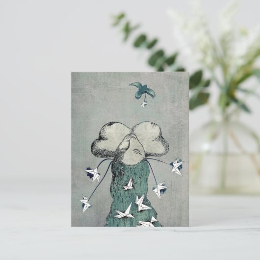 折り紙 ポストカード (スタンド正面)