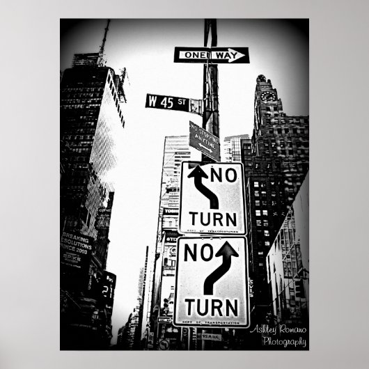 折り返しなし ポスター (正面)