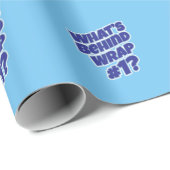 折り返し番号1のノベルティスローガンおもしろい ラッピングペーパー (ロールコーナー)