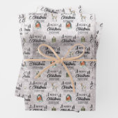 折り返し紙シートセット3 ラッピングペーパーシート (インサイチュ)