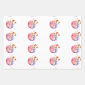 折り返し紙セット3 ラッピングペーパーシート (正面3)