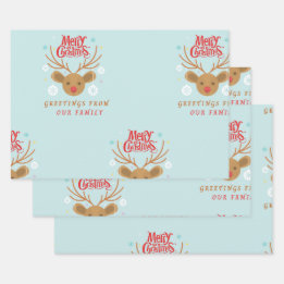 折り返し紙フラットシートセット3 ラッピングペーパーシート