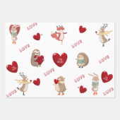 折り返し紙フラットシートセット3 ラッピングペーパーシート (正面2)