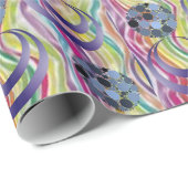 折り返し紙円 ラッピングペーパー (ロールコーナー)