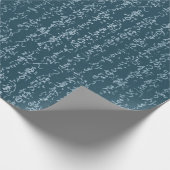 折り返し紙日本の- Denimでスクロール ラッピングペーパー (角)