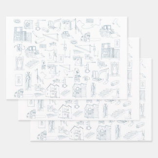 折り返し紙 ラッピングペーパーシート