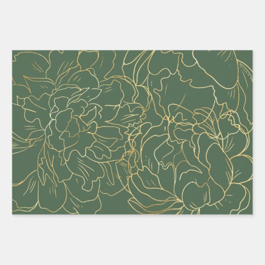 折り返し紙。 ラッピングペーパーシート (正面)