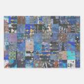 折り返し、デコパージュ、またはコラージュ紙 ラッピングペーパーシート (正面3)