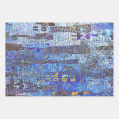 折り返し、デコパージュ、またはコラージュ紙 ラッピングペーパーシート (正面)