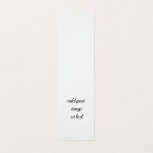 折り重ねカスタムブックマーク 名刺 (外部フラット)