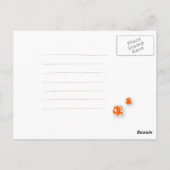 折り鶴のポストカード ポストカード (裏面)