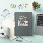 折り鶴の庭 シール (iPadカバー)
