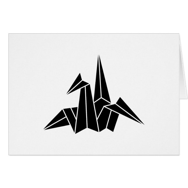 折り鶴 (正面横)