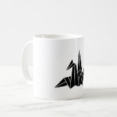 折り鶴 コーヒーマグカップ (正面左)