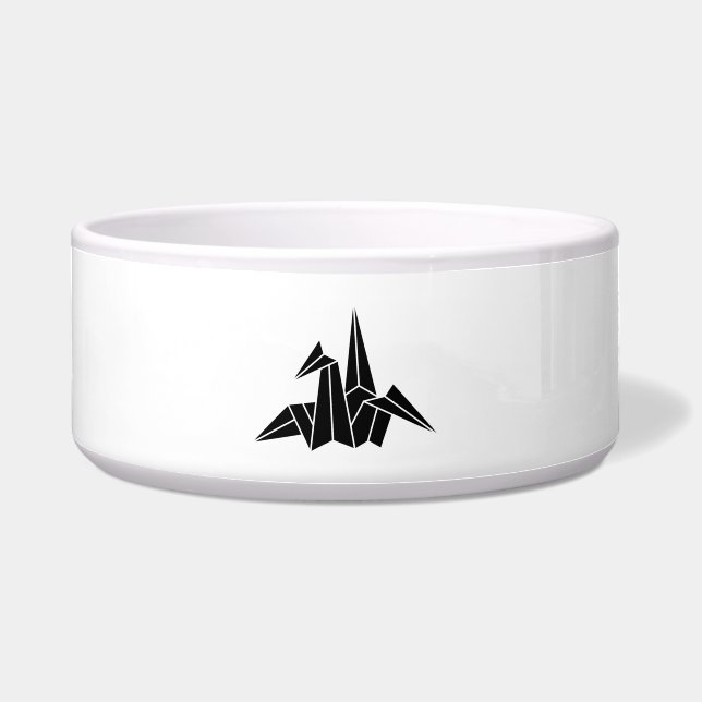 折り鶴 ボウル (正面)