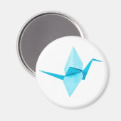 折り鶴 マグネット (正面/裏面)