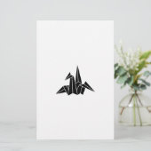 折り鶴 便箋 (スタンド正面)