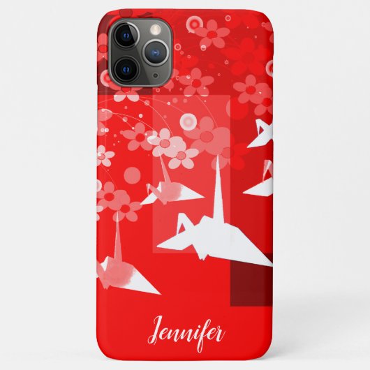 折り鶴 Case-Mate iPhoneケース (裏面)