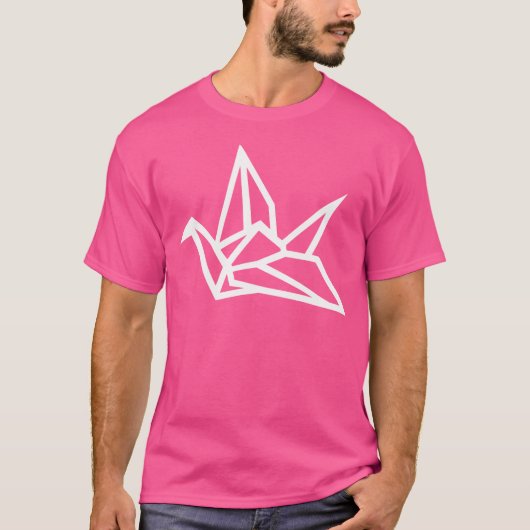 折り鶴 Tシャツ (正面)