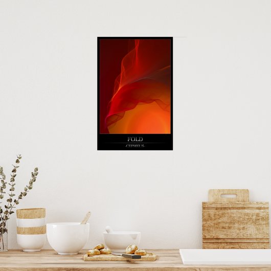 折り ポスター (キッチン)