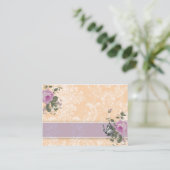 折るべきGCのヴィンテージのお茶会の座席表 プレイスカード (スタンド正面)