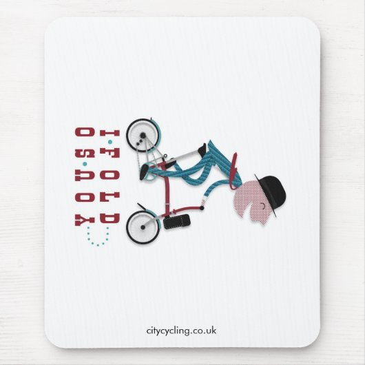 折るマウスマット マウスパッド (正面)