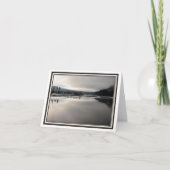 折る挨拶状-冬のライト カード (正面)