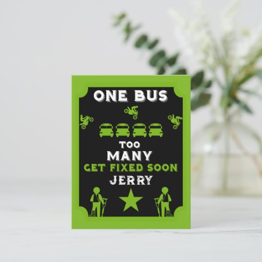 折れたおもしろい脚が良くなる カード (スタンド正面)