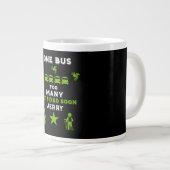 折れたおもしろい脚が良くなる ジャンボコーヒーマグカップ (正面右)
