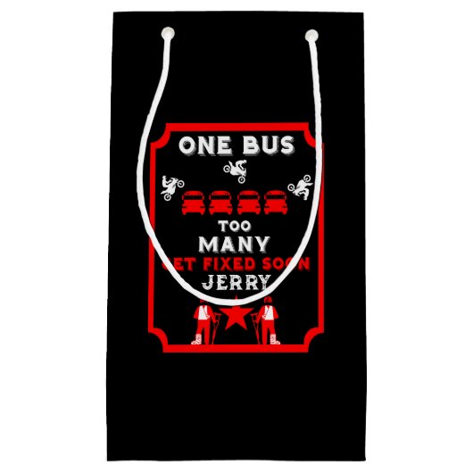 折れたおもしろい脚が良くなる スモールペーパーバッグ (正面)