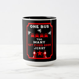 折れたおもしろい脚が良くなる ツートーンマグカップ