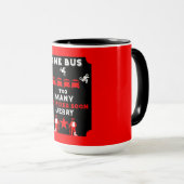 折れたおもしろい脚が良くなる マグカップ (正面右)